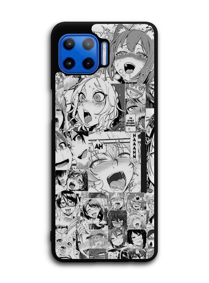 Ahegao Face Manga 2nd Motorola Moto One 5G Case , Moto One 5G UW Case , Moto G 5G Plus Case
