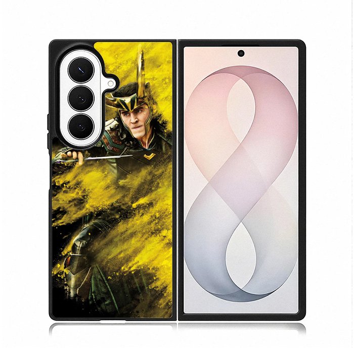 Marvel Loki Samsung Galaxy Z Fold 8 Ultra Case DC1105