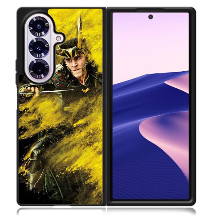 Marvel Loki Samsung Galaxy Z Fold 7 Case DC1105