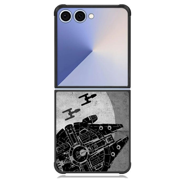 Star Wars Millenium Falcon Samsung Galaxy Z Flip 7 Case DC1753