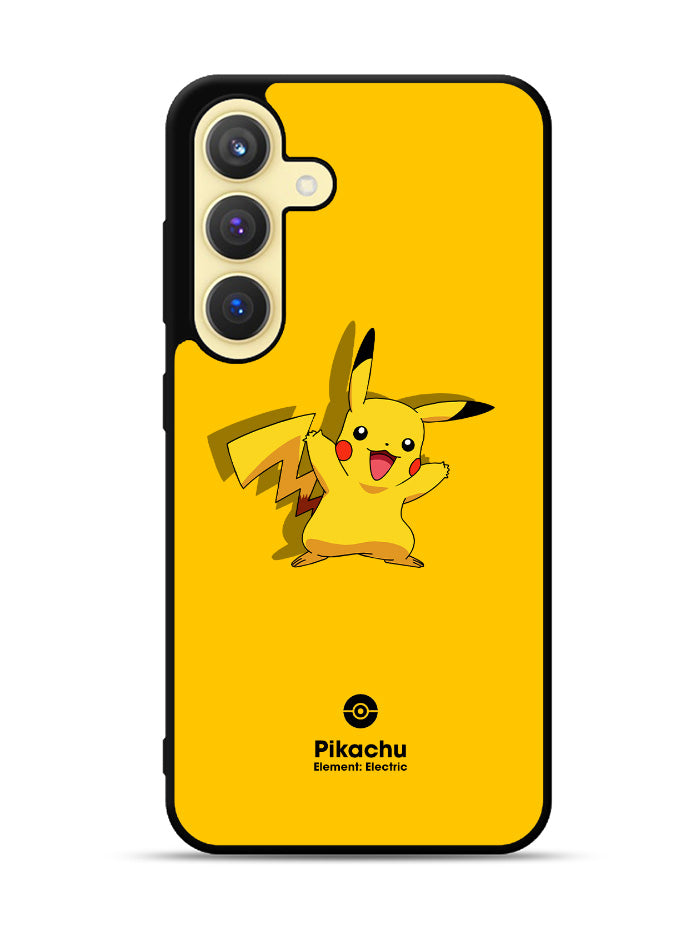 Pokemon Pikachu Anime Samsung Galaxy S24 Plus 5G , Samsung Galaxy S24+ 5G Case