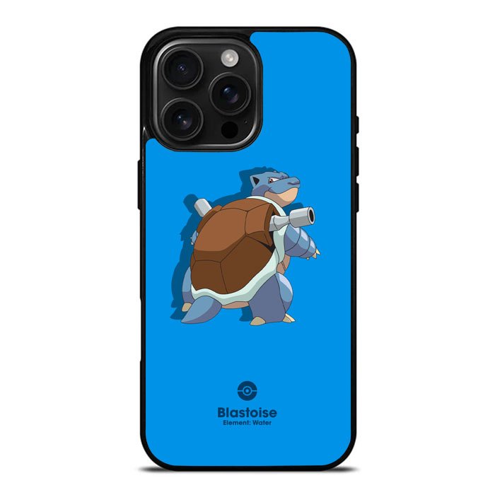 Pokemon Blastoise Anime iPhone 16 Pro Max Case DC1472