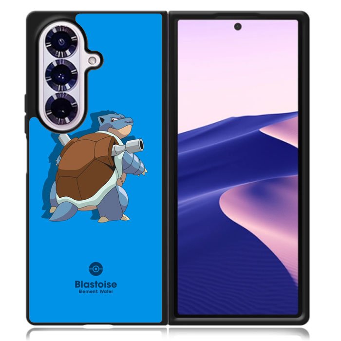 Pokemon Blastoise Anime Samsung Galaxy Z Fold 7 Case DC1472