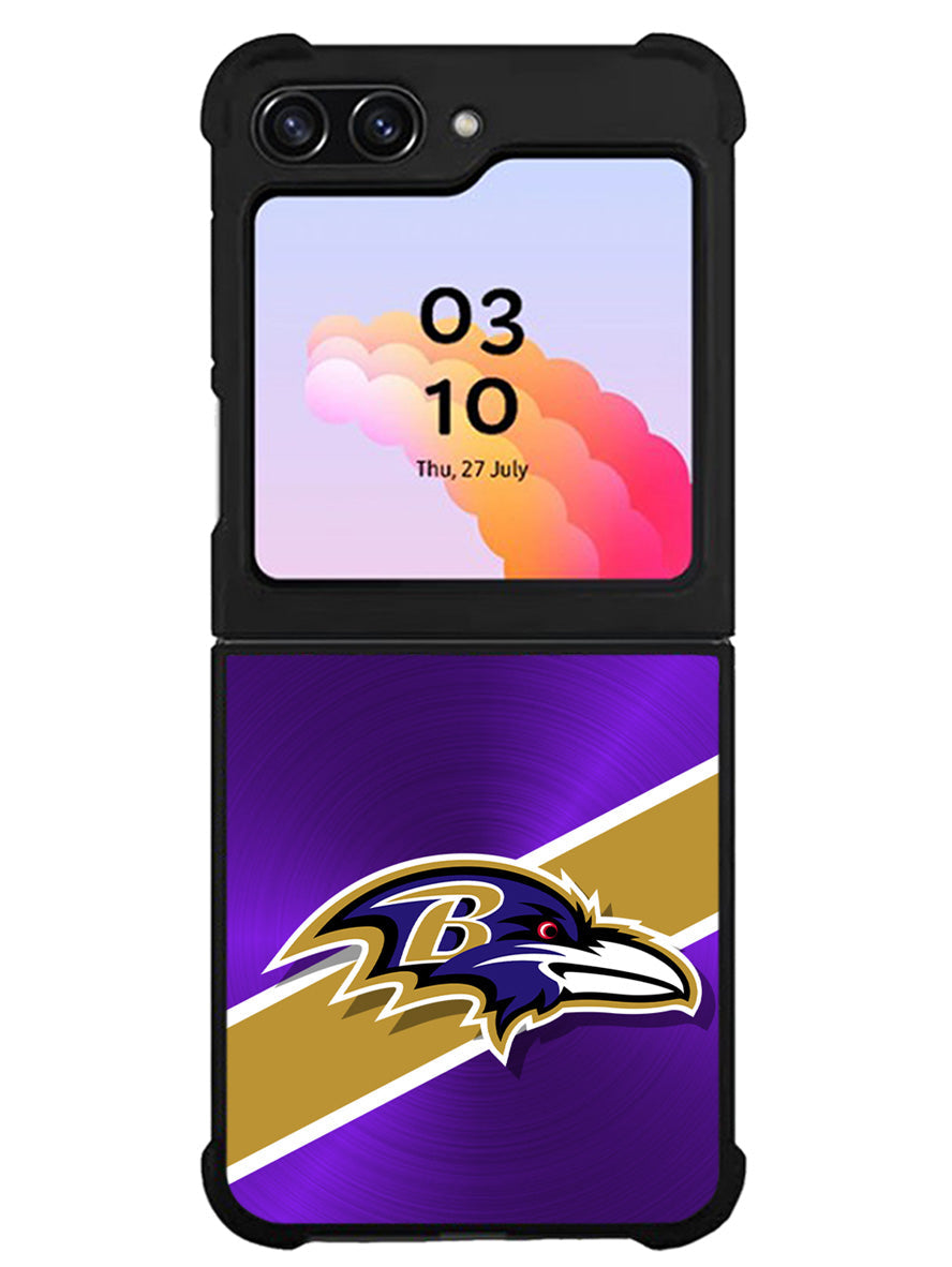 Baltimore Ravens Football 2nd Samsung Galaxy Z Flip 5 5G 2023 Case