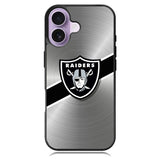 Oakland Las Vegas Raiders iPhone 16 Plus Case DC1309