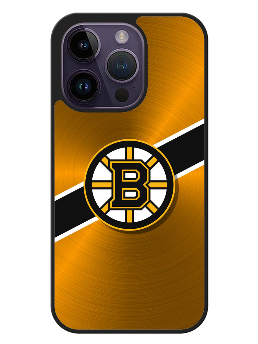 Boston Bruins Hockey iPhone 14 Pro Case BLN8871