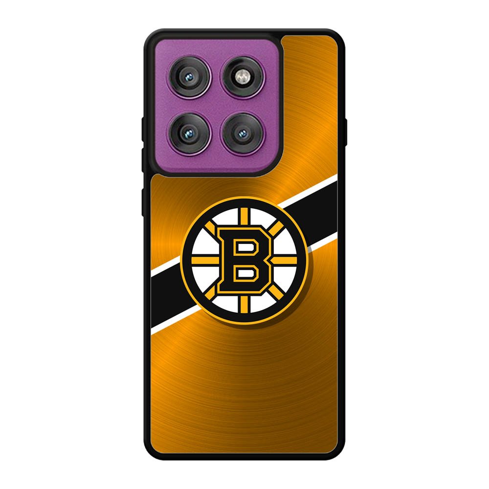 Boston Bruins Hockey Motorola Moto Edge 60 Pro Case