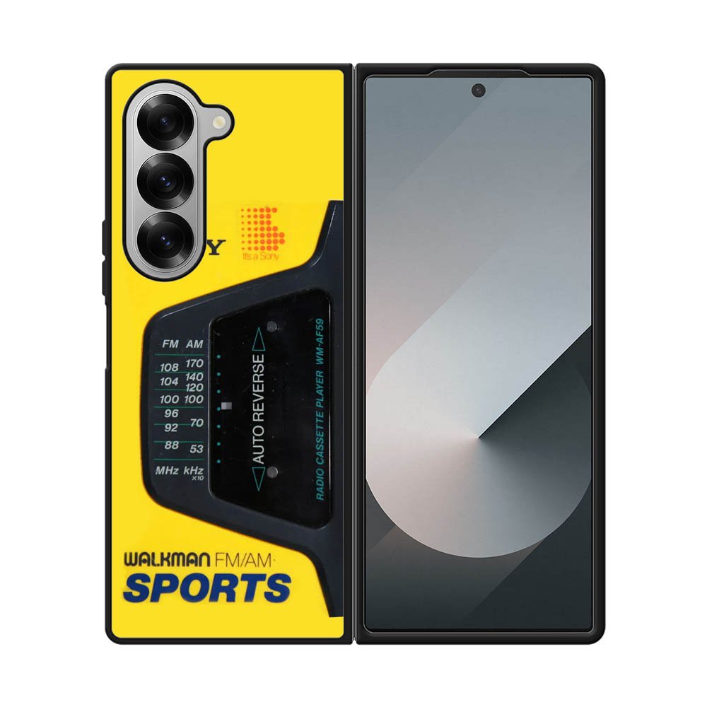 Walkman Tape Samsung Galaxy Z Fold 7 5G Case