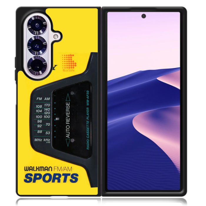 Walkman Tape Samsung Galaxy Z Fold 7 Case DC1957
