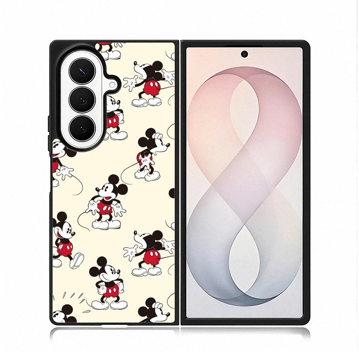 Mickey Mouse 21th Samsung Galaxy Z Fold 8 Ultra Case
