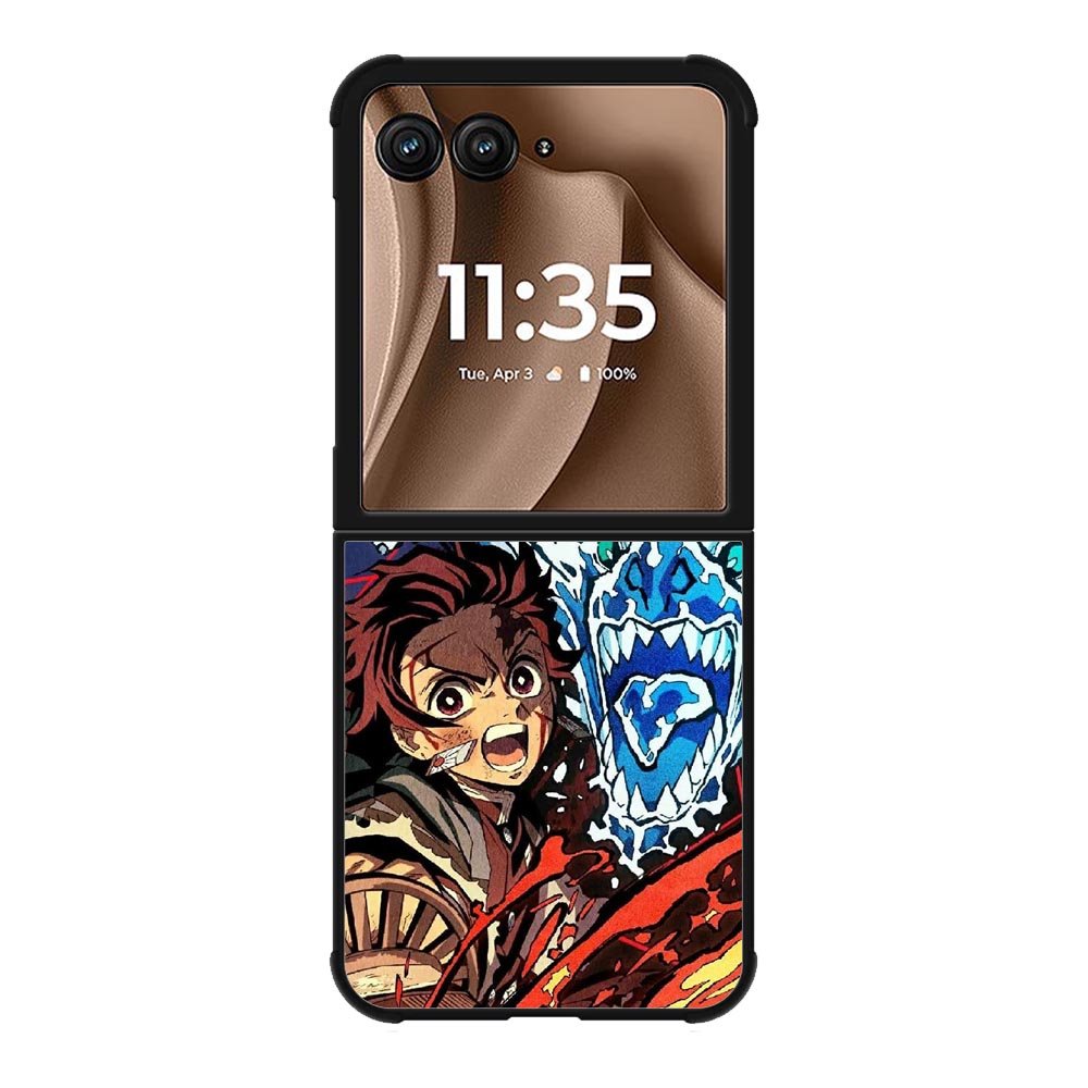 Tanjiro Demon Slayer Motorola Moto RAZR Plus 2025 Case