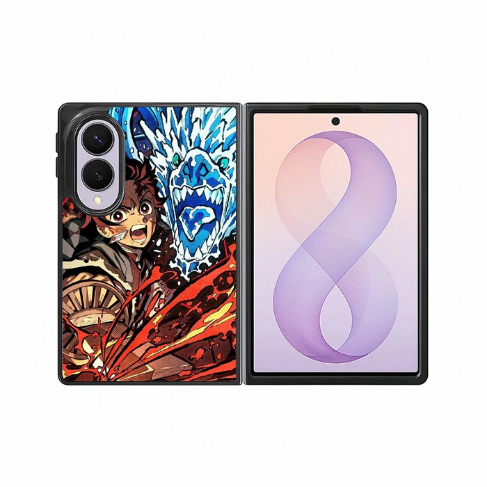Tanjiro Demon Slayer Samsung Galaxy Z Fold 8 Case DC1825