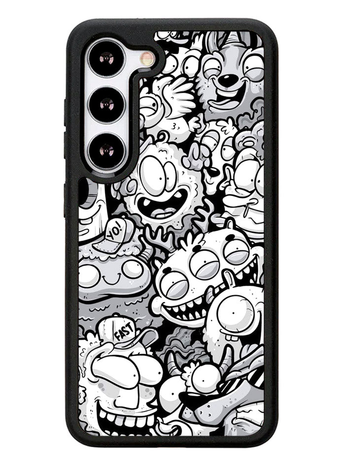 Doodle Art Cartoon Samsung Galaxy S23 Plus 5G / Samsung Galaxy S23+ 5G Case