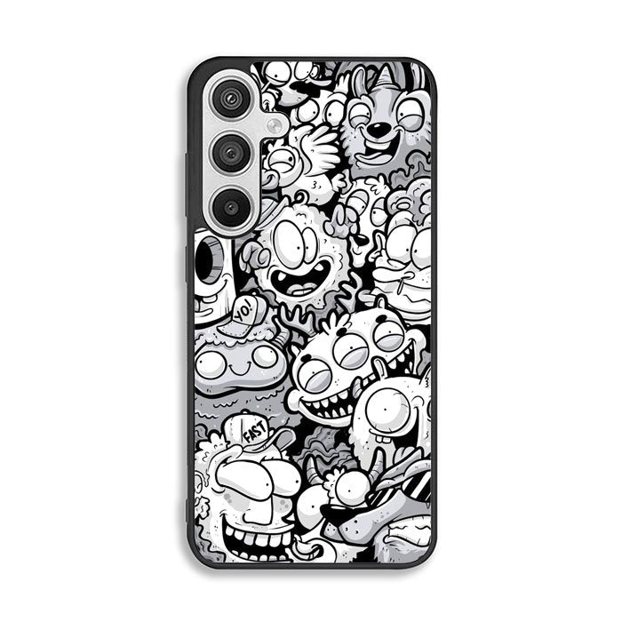 Doodle Art Cartoon Samsung Galaxy A26 Case DC4746