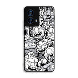 Doodle Art Cartoon Motorola Moto G Power 5G 2024 Case DC7820