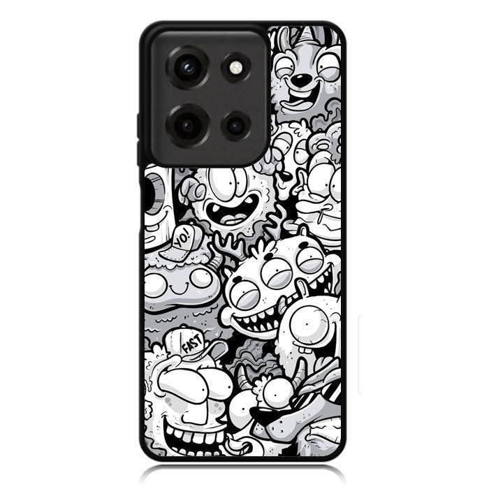 Doodle Art Cartoon Motorola Moto G Power 5G 2025 DC0545