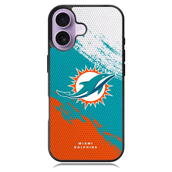 Miami Dolphins iPhone 16 Plus Case DC1129
