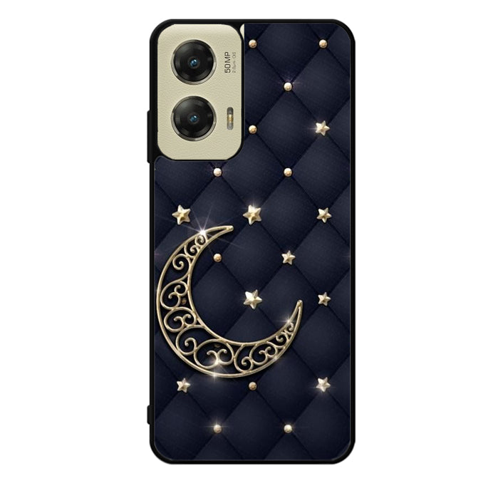 Golden Stars and Moon Motorola Moto G Stylus 5G 2024 Case