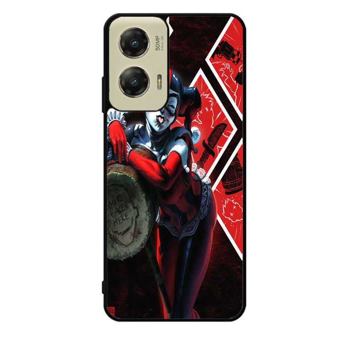 Mallet in Harley Quinn Motorola Moto G Stylus 5G 2024 Case