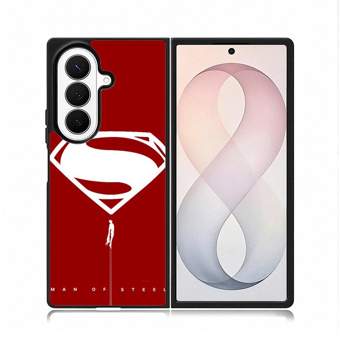 Superman Man Of Steel Samsung Galaxy Z Fold 8 Ultra Case DC1806