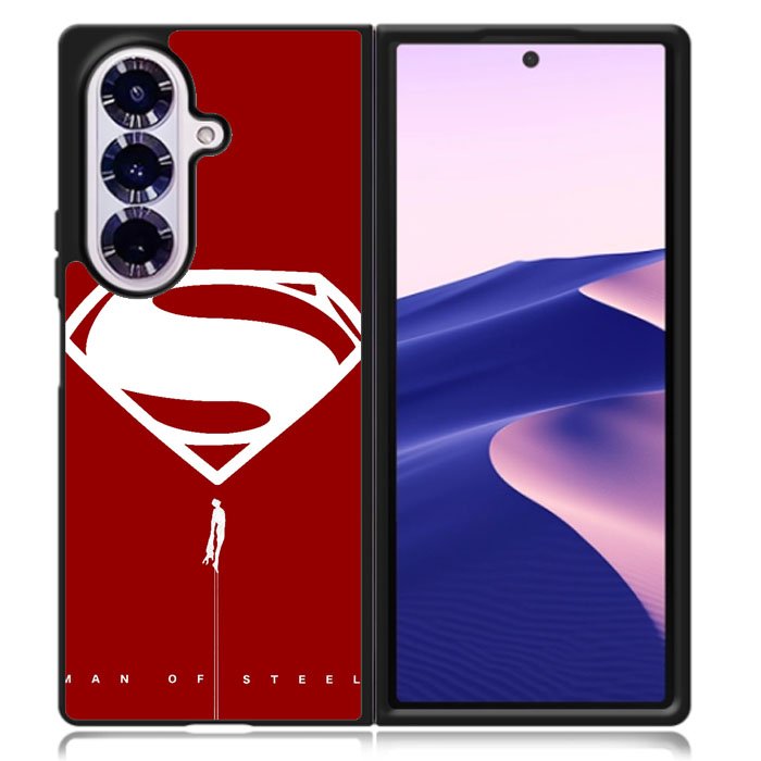 Superman Man Of Steel Samsung Galaxy Z Fold 7 Case DC1806