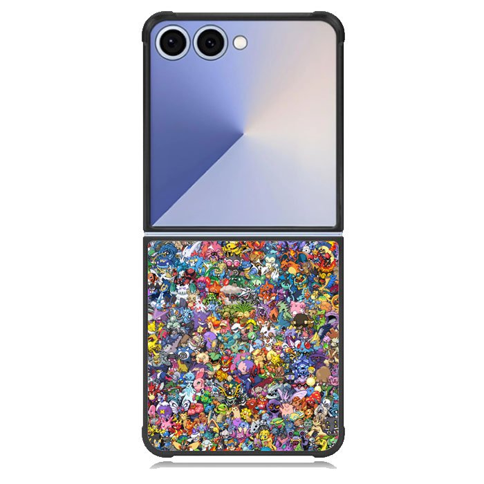 All Pokemon Character Samsung Galaxy Z Flip 7 Case DC0058