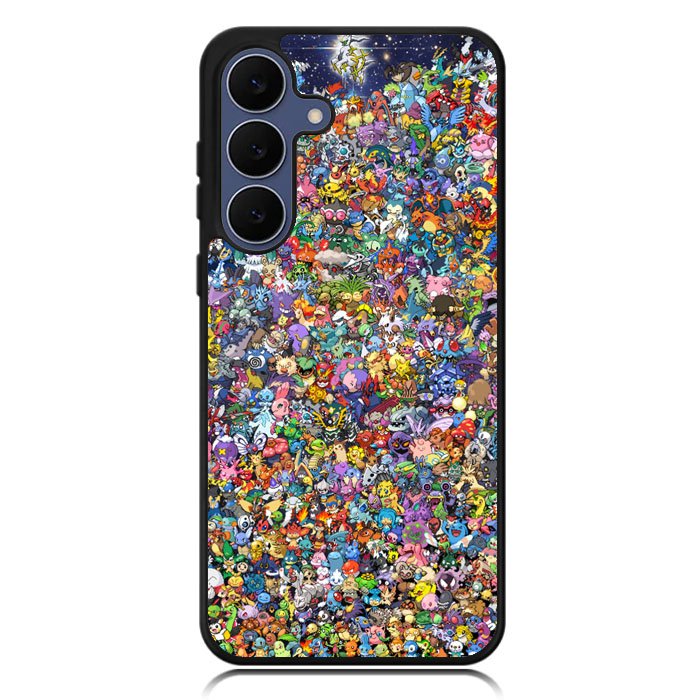 All Pokemon Character Samsung Galaxy S25 FE DC0058