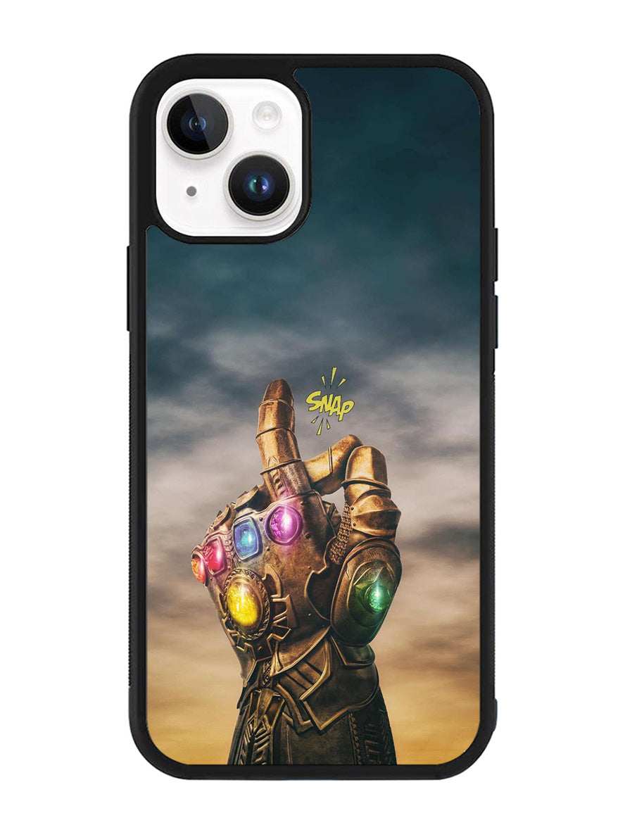 Thanos Hand Snap iPhone 15 Case