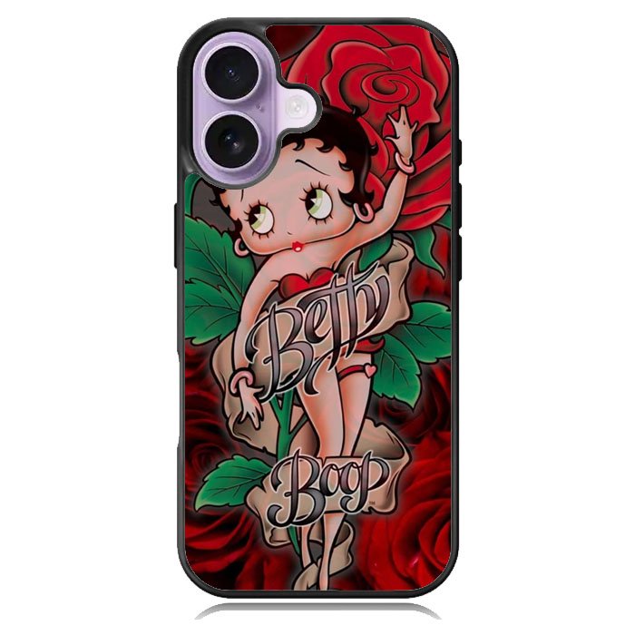 Betty Boop iPhone 16 Case DC0170