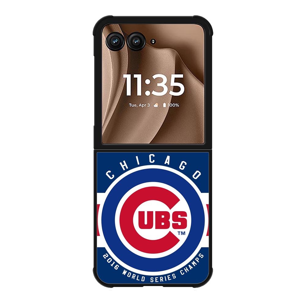Chicago Cubs Logo 1st Motorola Moto RAZR Plus 2025 Case