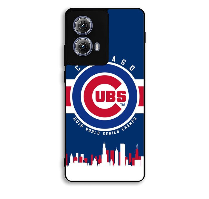 Chicago Cubs Logo 1st Motorola Moto Edge 2024 Case DC7217