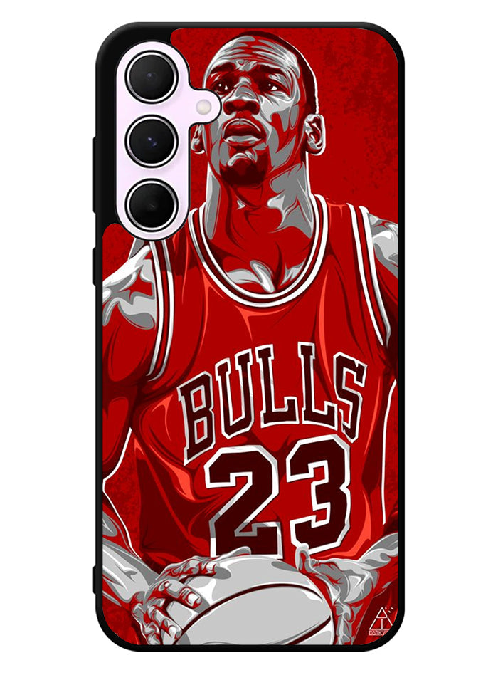 Michael Jordan Art Samsung Galaxy A35 5G Case