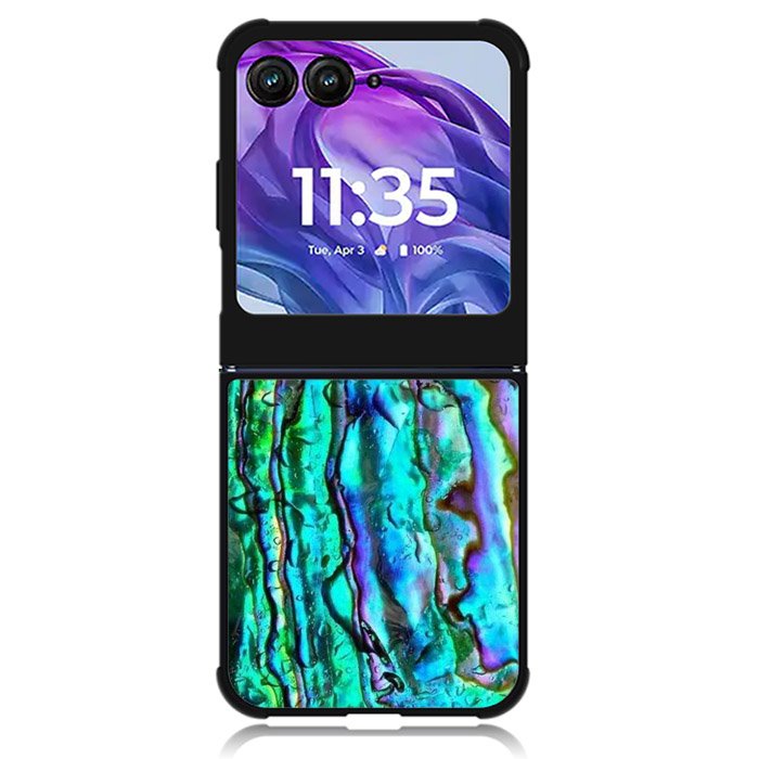 Abalone 2nd Motorola Moto Razr Plus 2024 , Moto Razr+ 2024 Case
