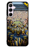 Michigan Go Blue Samsung Galaxy A35 5G Case