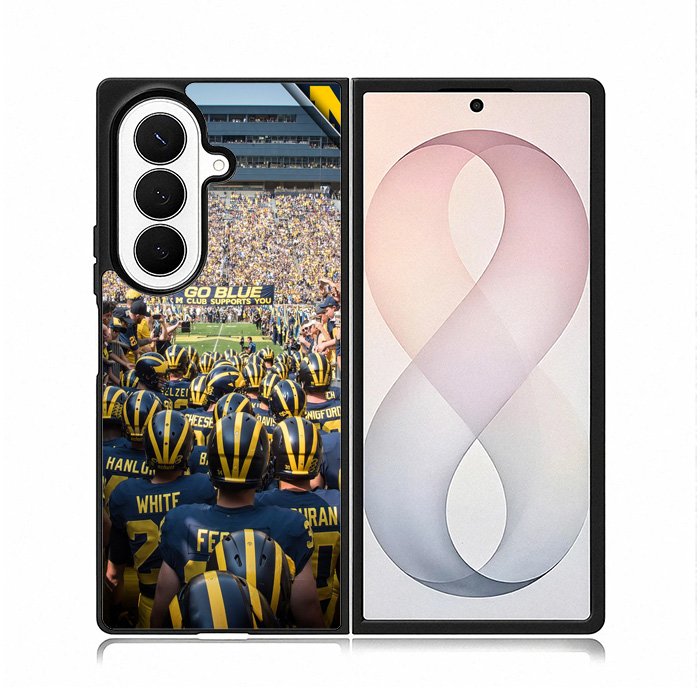 Michigan Go Blue Samsung Galaxy Z Fold 8 Ultra Case