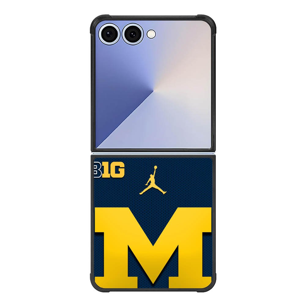 Michigan Logo Samsung Galaxy Z Flip 7 5G Case