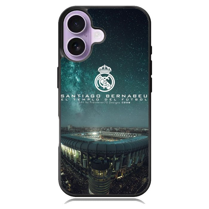 Real Madrid Satiago Bernabeu iPhone 16 Case DC1559