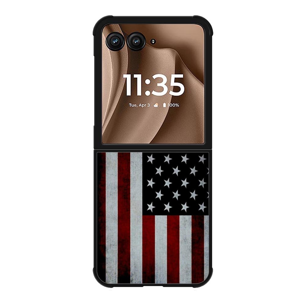 American Flag 1st Motorola Moto RAZR Plus 2025 Case