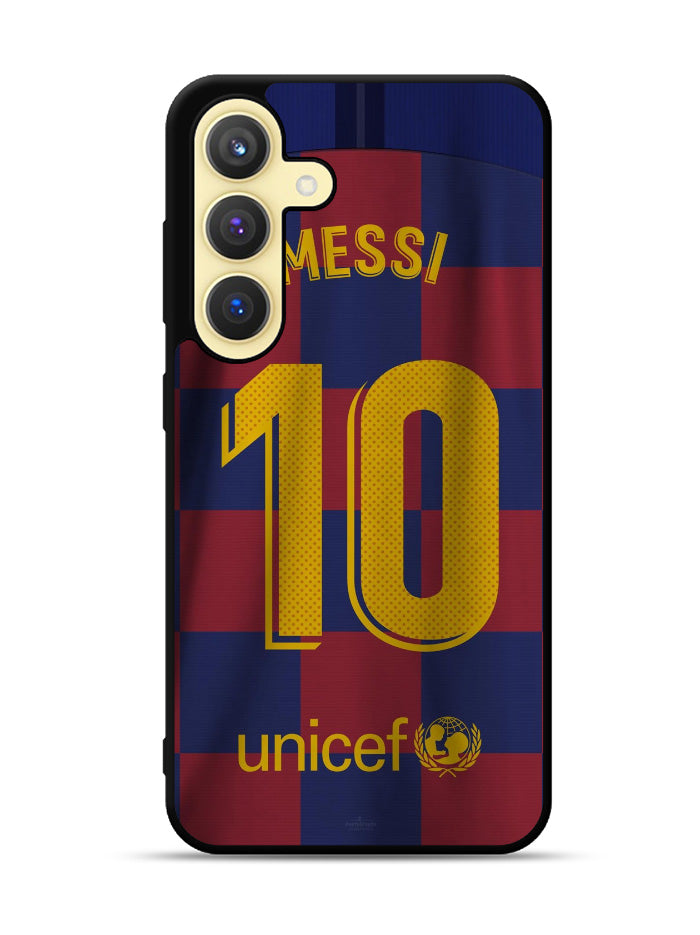 Messi Barcelona Jersey Samsung Galaxy S24 Plus 5G , Samsung Galaxy S24+ 5G Case