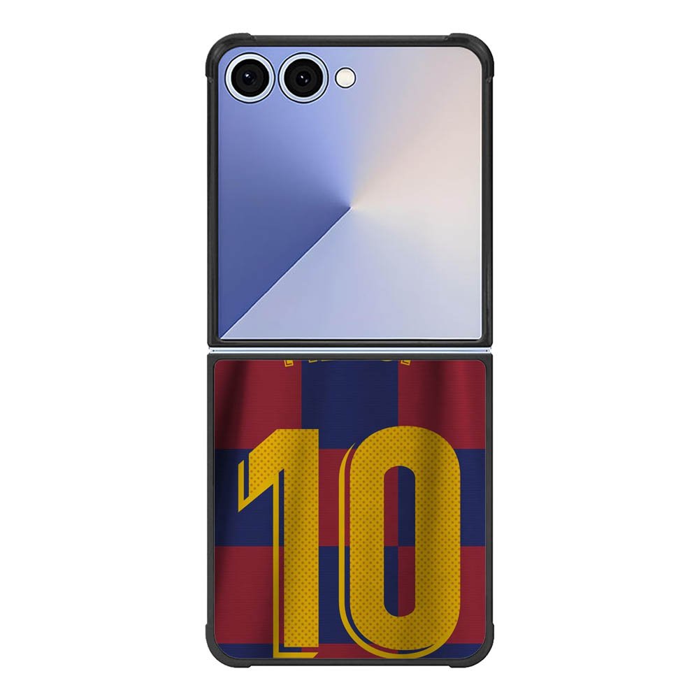 Messi Barcelona Jersey Samsung Galaxy Z Flip 7 5G Case