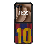 Messi Barcelona Jersey Motorola Moto RAZR Plus 2025 Case