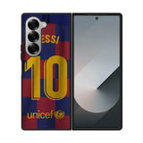 Messi Barcelona Jersey Samsung Galaxy Z Fold 7 5G Case
