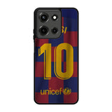Messi Barcelona Jersey Motorola Moto G 5G 2025 Case DC3880