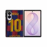 Messi Barcelona Jersey Samsung Galaxy Z Fold 8 Case