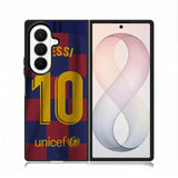 Messi Barcelona Jersey Samsung Galaxy Z Fold 8 Ultra Case