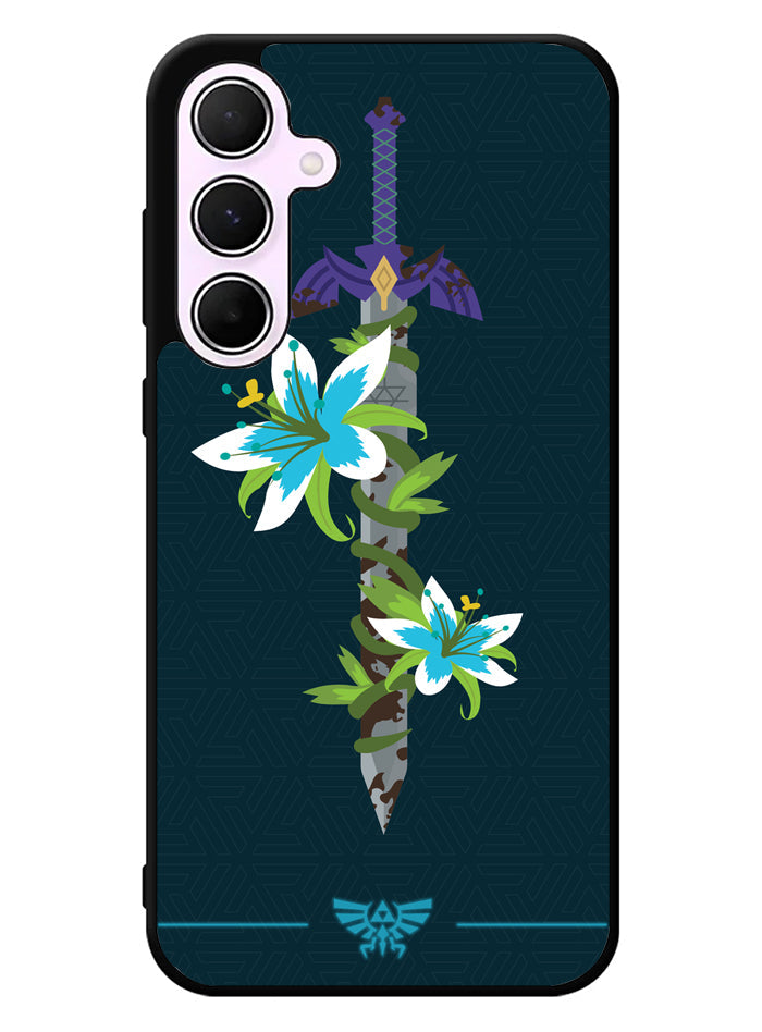 Legend Of Zelda Sword Flower Samsung Galaxy A35 5G Case