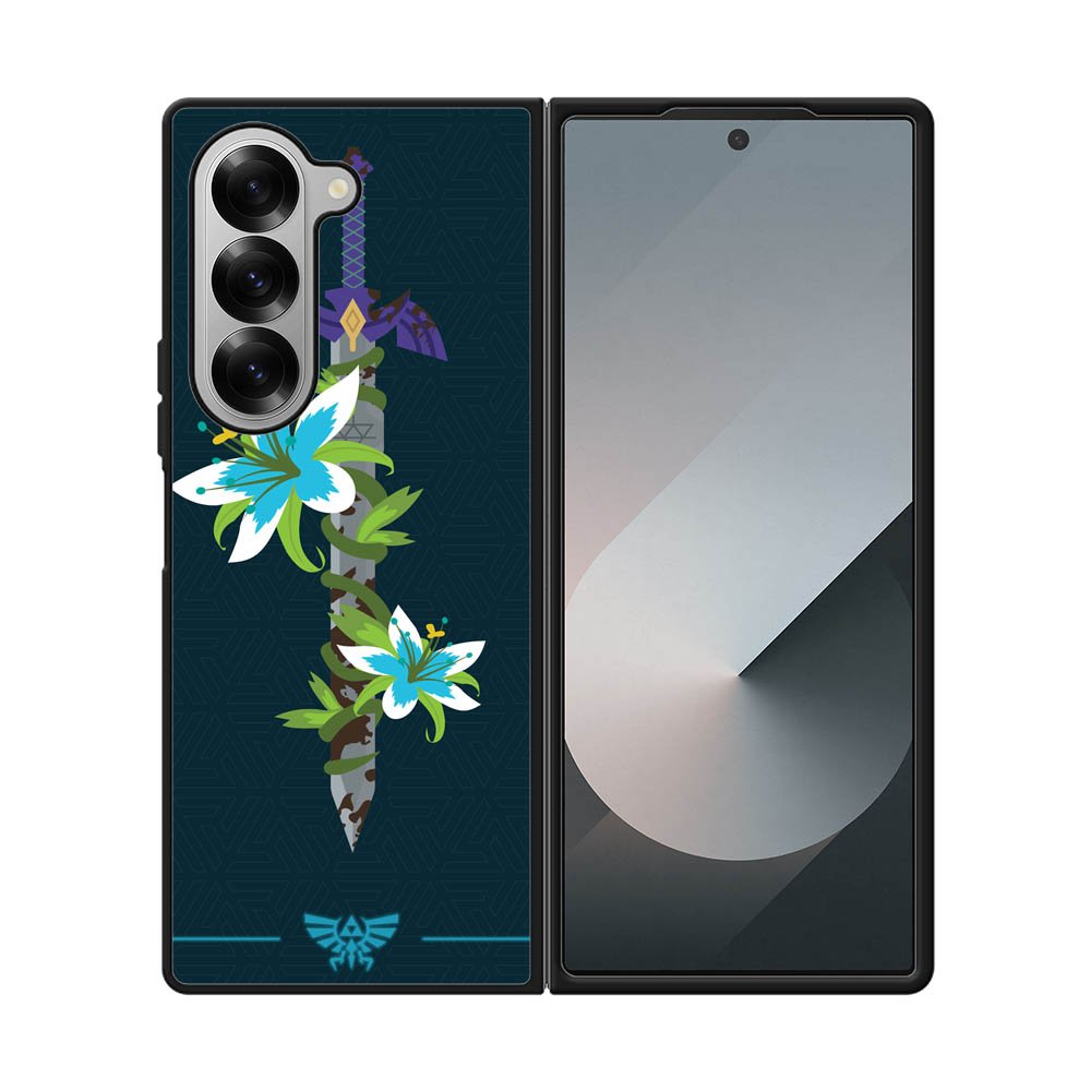 Legend Of Zelda Sword Flower Samsung Galaxy Z Fold 7 5G Case