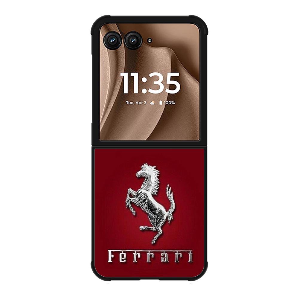 Ferrari Logo 3rd Motorola Moto RAZR Plus 2025 Case