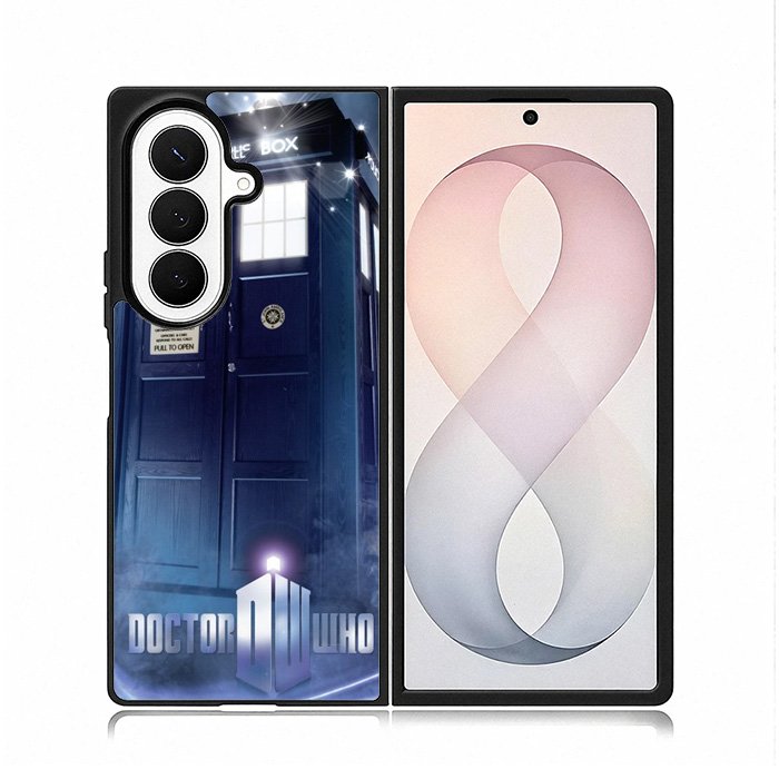 Doctor Who Police Box Samsung Galaxy Z Fold 8 Ultra Case DC0529