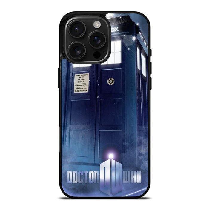 Doctor Who Police Box iPhone 16 Pro Max Case DC0529